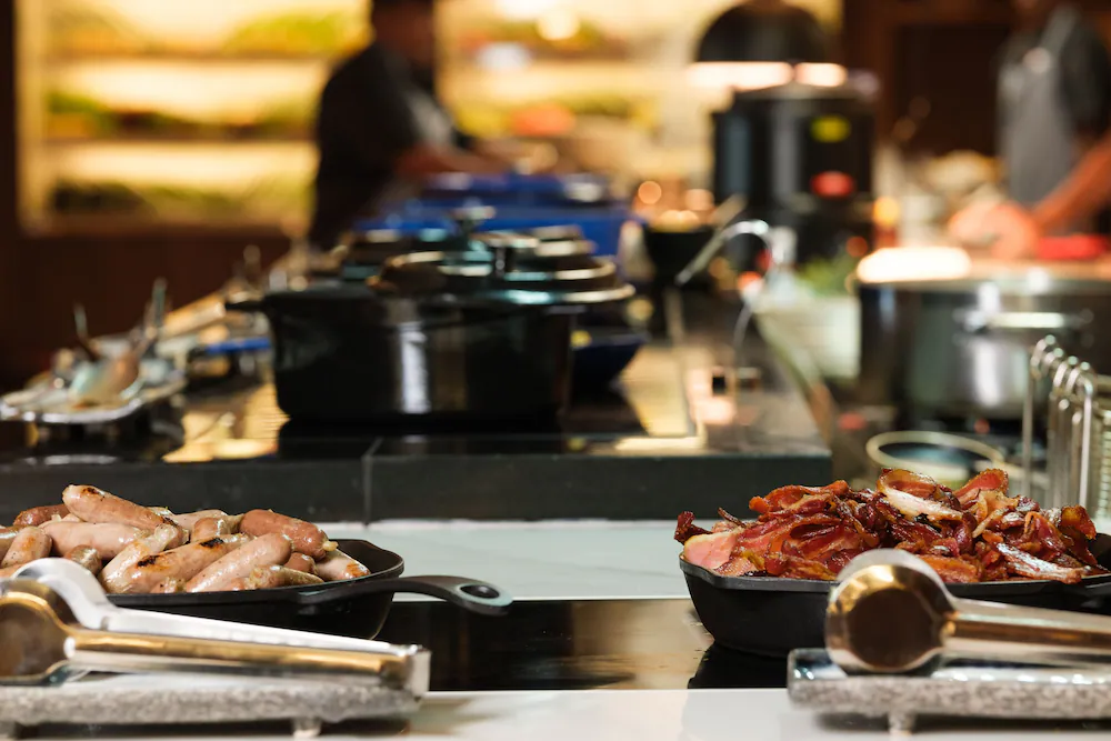 Breakfast buffet