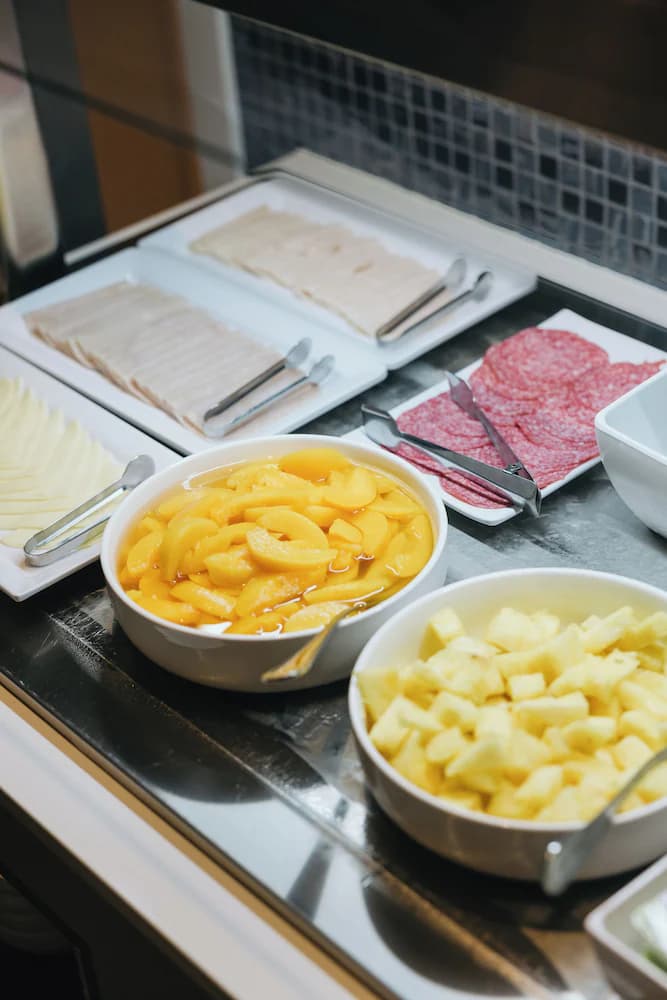 Breakfast buffet