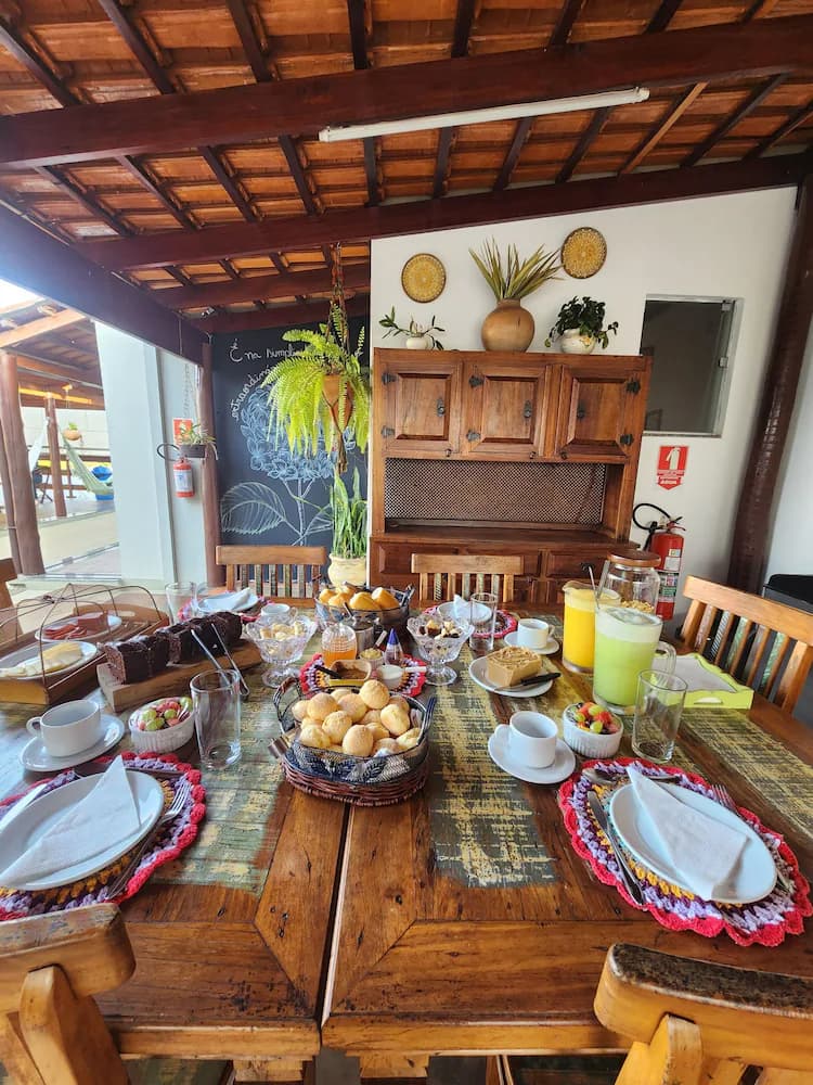 Breakfast area